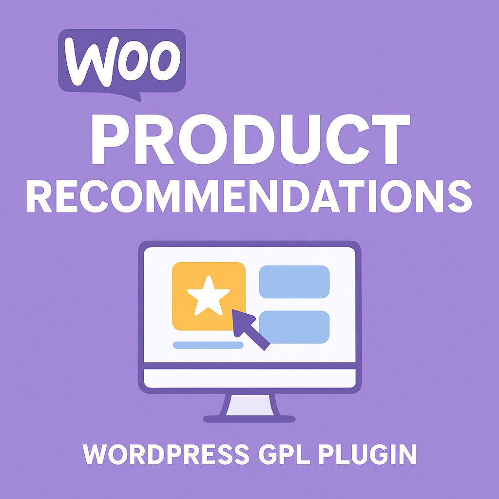 Woo Product Recommendations – WordPress GPL Plugin
