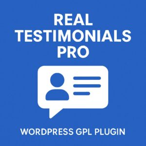 Real Testimonials Pro – WordPress GPL Plugin