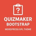 Quizmaker Bootstrap – WordPress GPL Theme