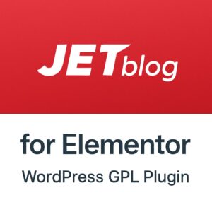 JetBlog For Elementor – WordPress GPL Plugin