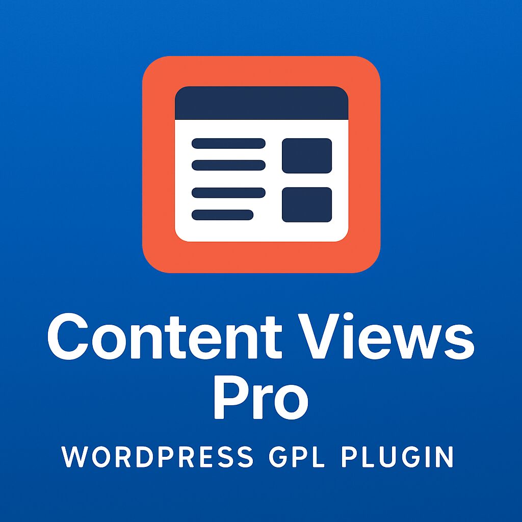 Content Views Pro – WordPress GPL Plugin
