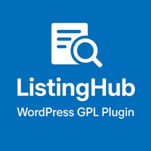 Listing Hub – WordPress GPL Plugin