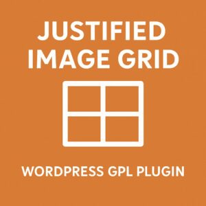 Justified Image Grid – WordPress GPL Plugin