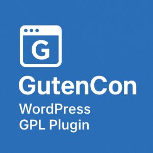GutenCon – WordPress GPL Plugin