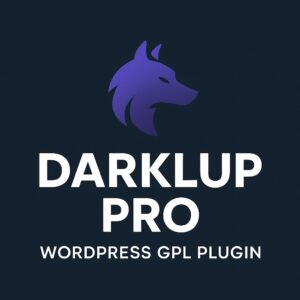 Darklup Pro – WordPress GPL Plugin