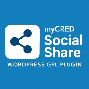 myCRED Social Share – WordPress GPL Plugin