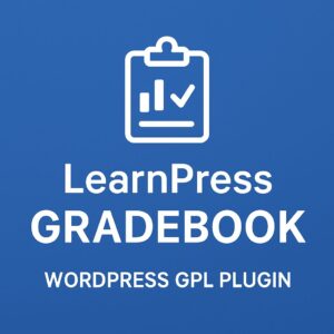LearnPress - Gradebook – WordPress GPL Plugin