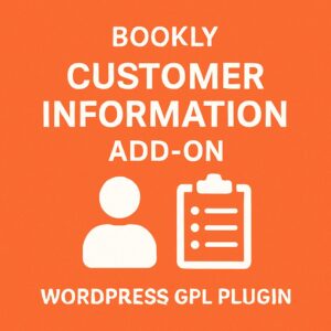 Bookly Customer Information (Add-on) – WordPress GPL Plugin