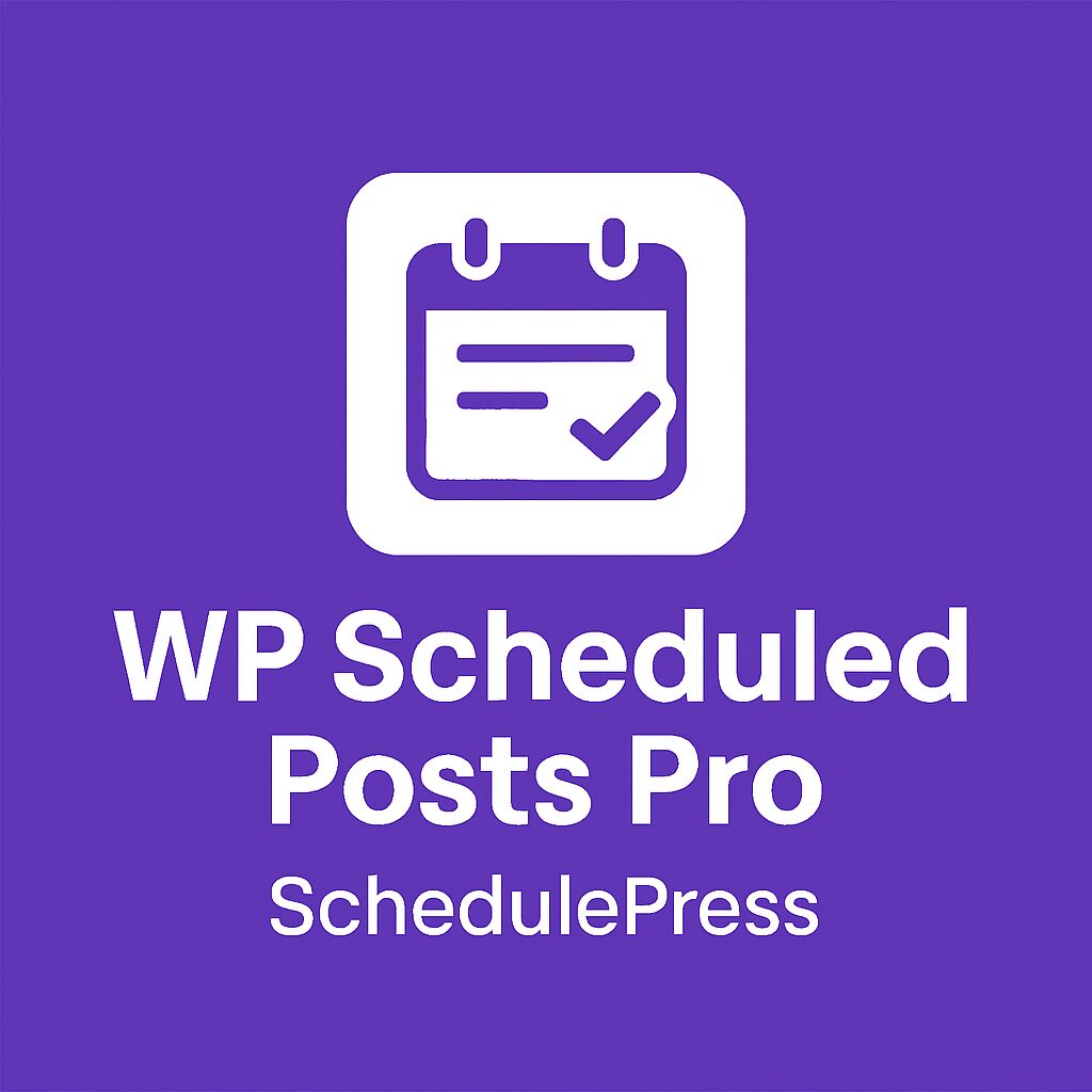 WP Scheduled Posts Pro GPL | SchedulePress