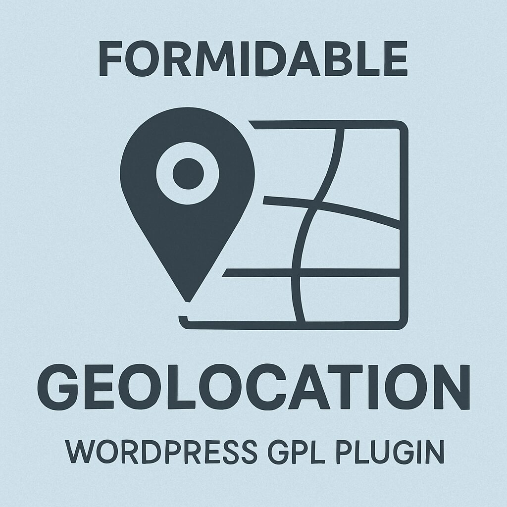 Formidable Geolocation – WordPress GPL Plugin
