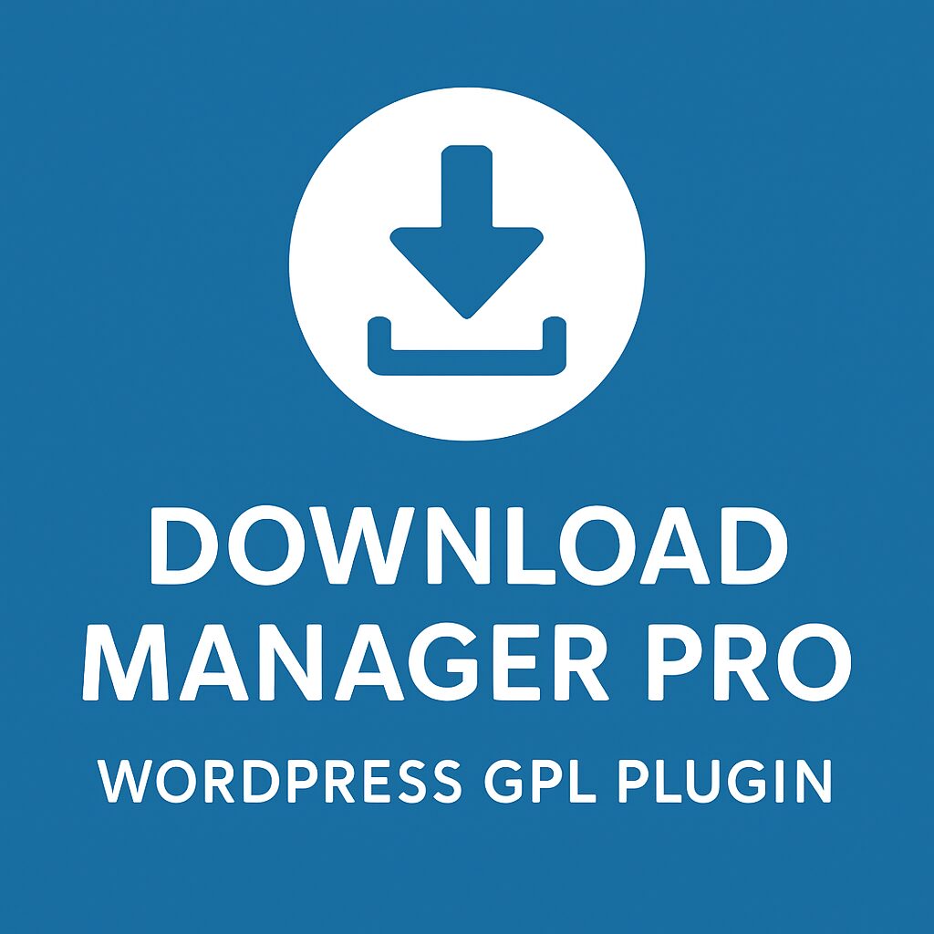 Download Manager Pro – WordPress GPL Plugin