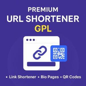 Premium URL Shortener GPL – Link Shortener, Bio Pages & QR Codes