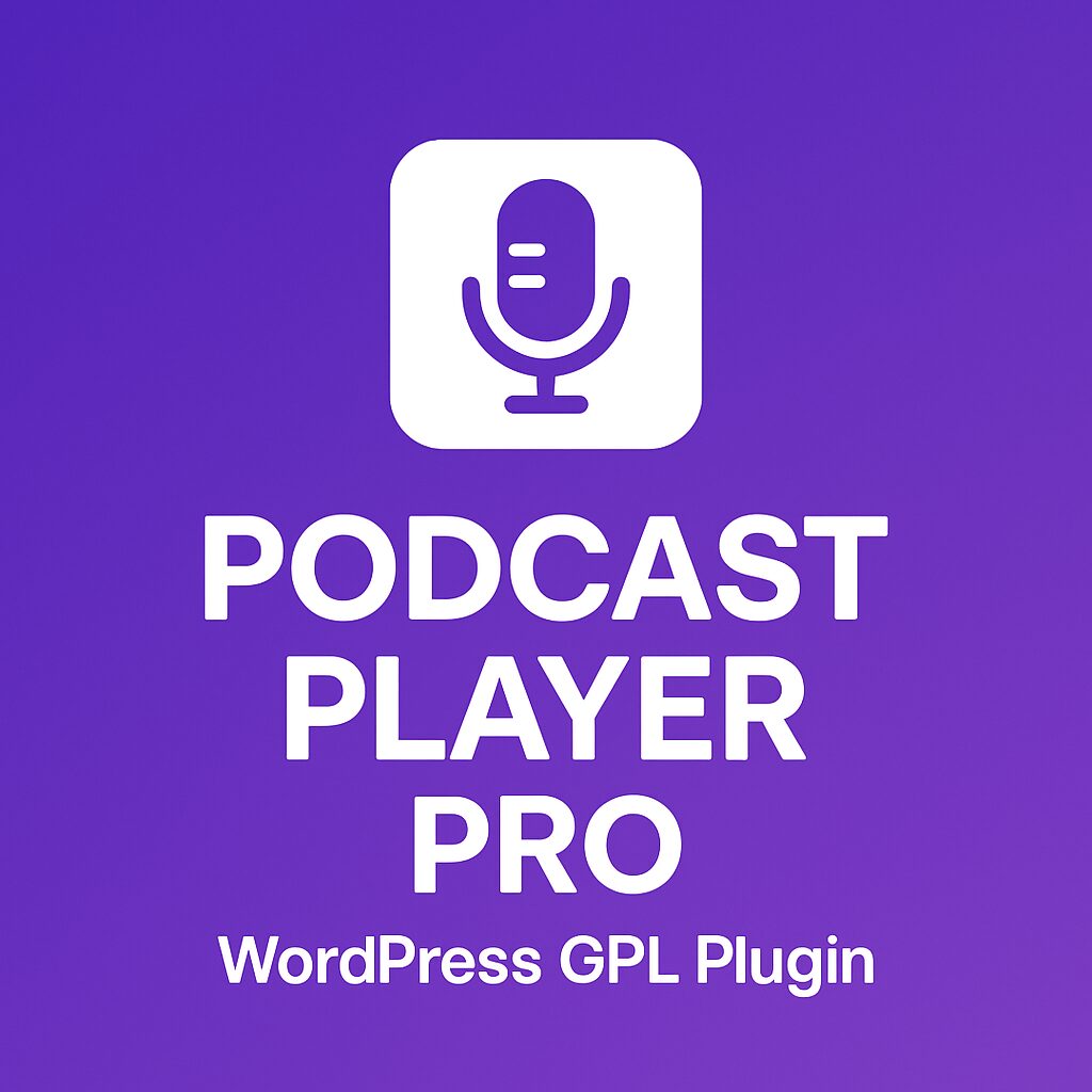 podcast player pro – WordPress GPL Plugin