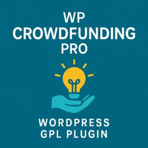 WP Crowdfunding Pro – WordPress GPL Plugin