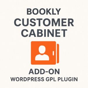 Bookly Customer Cabinet (Add-on) – WordPress GPL Plugin