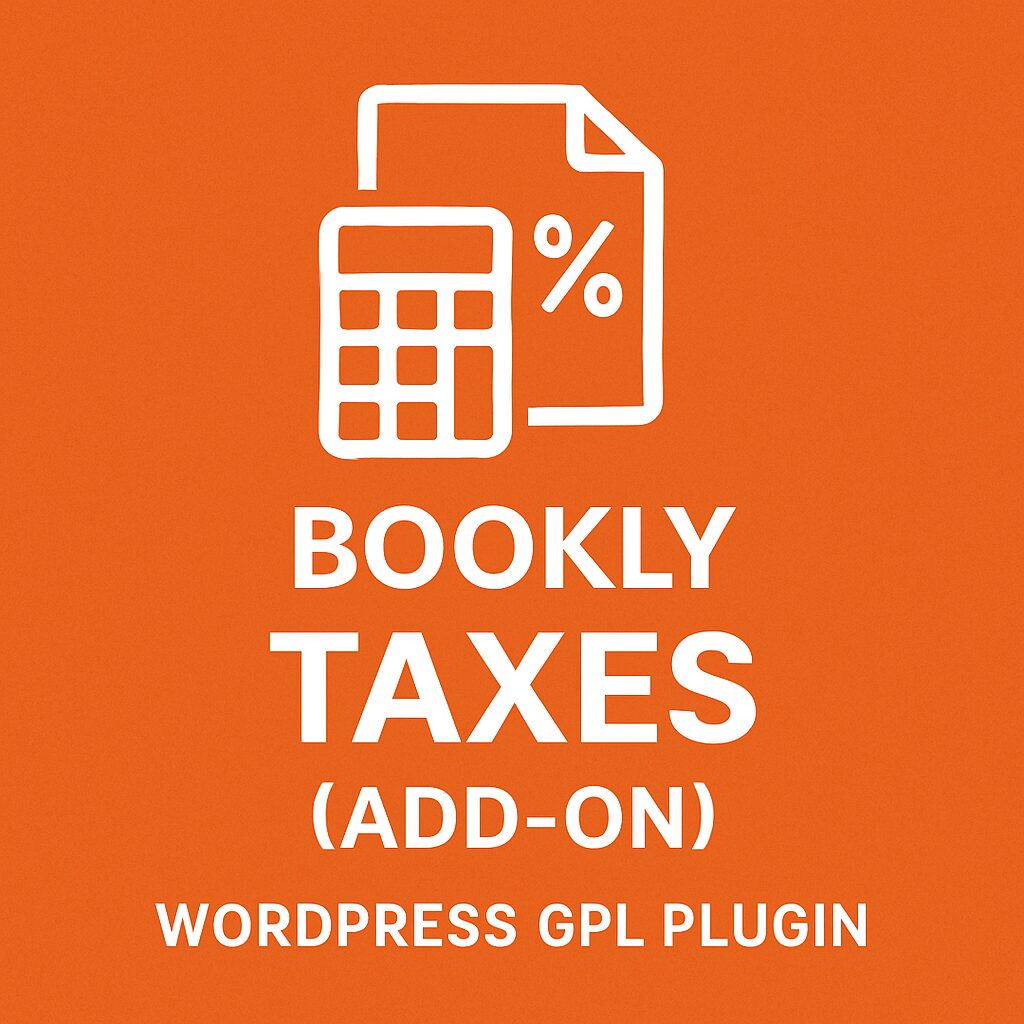 Bookly Taxes (Add-on) – WordPress GPL Plugin
