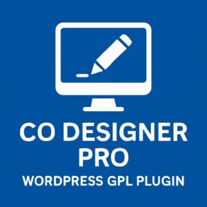 CoDesigner Pro – WordPress GPL Plugin