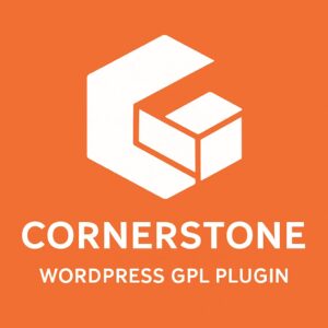 Cornerstone – WordPress GPL Plugin