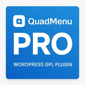 QuadMenu PRO – WordPress GPL Plugin