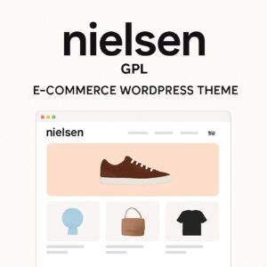 Nielsen Theme GPL – E-commerce WordPress Theme