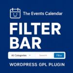 The Events Calendar: Filter Bar – WordPress GPL Plugin
