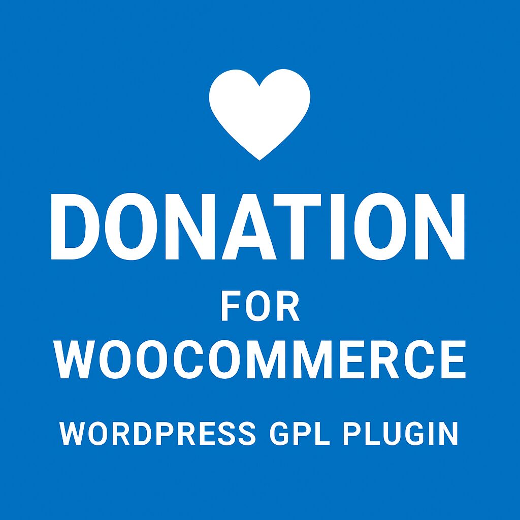 Donation For Woocommerce – WordPress GPL Plugin