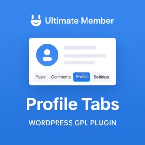 Ultimate Member - Profile tabs – WordPress GPL Plugin