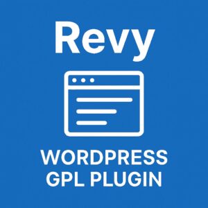 Revy – WordPress GPL Plugin