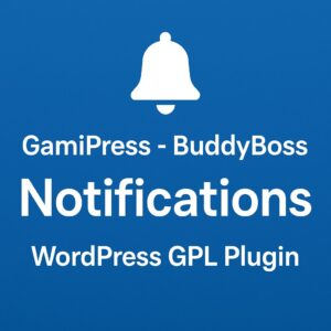 GamiPress - BuddyBoss Notifications – WordPress GPL Plugin