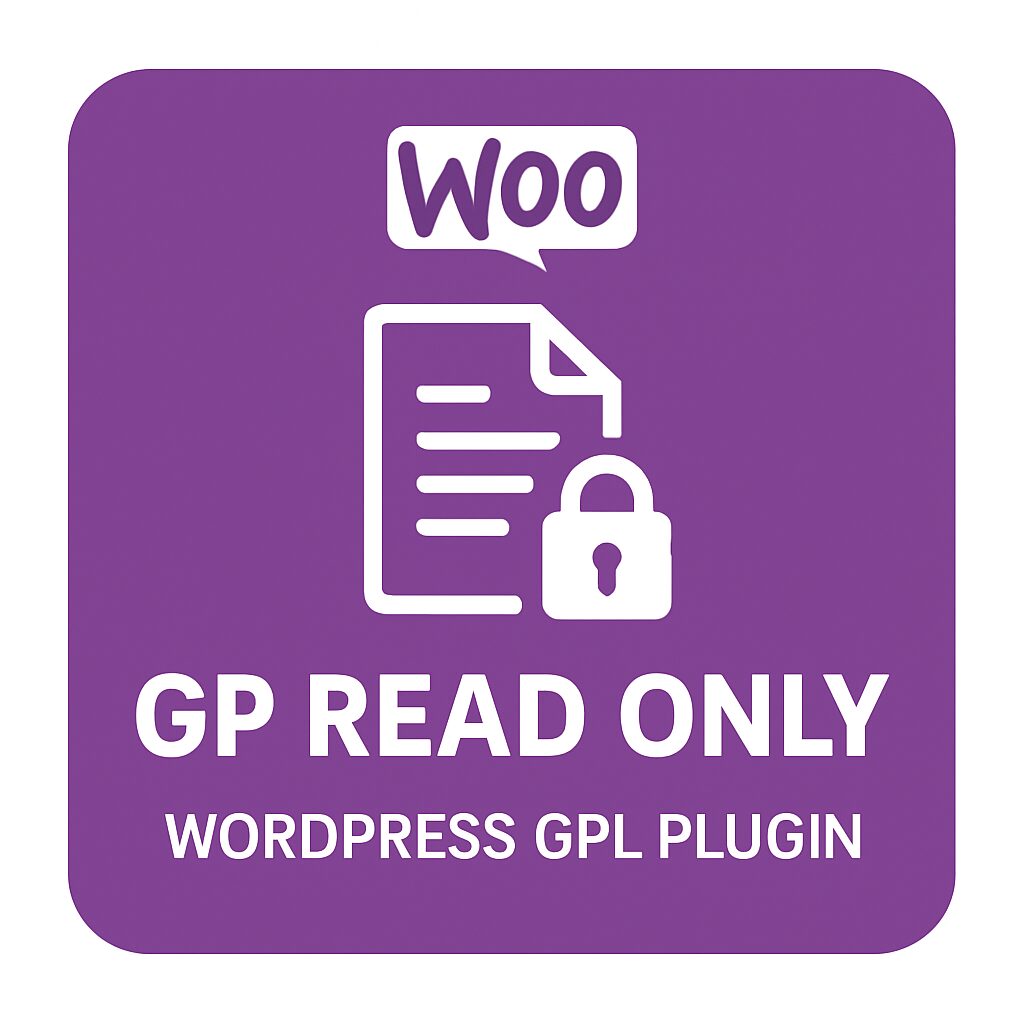 GP Read Only – WordPress GPL Plugin