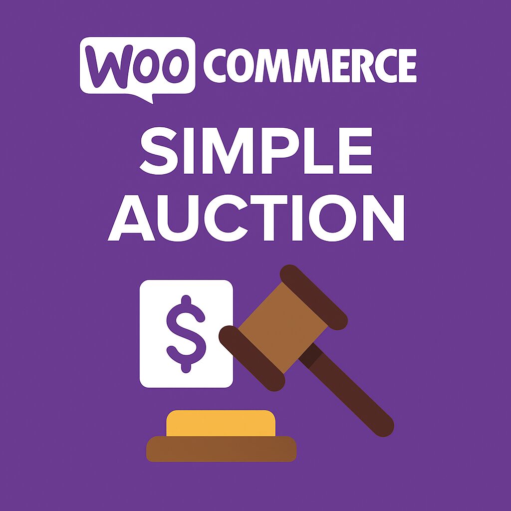 WooCommerce Simple Auction – WordPress GPL Plugin