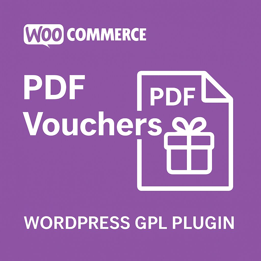WooCommerce - PDF Vouchers – WordPress GPL Plugin