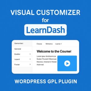 Visual Customizer for LearnDash – WordPress GPL Plugin