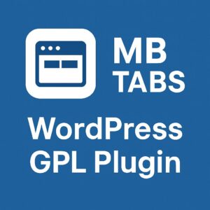 MB Tabs – WordPress GPL Plugin