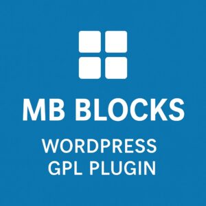 MB Blocks – WordPress GPL Plugin