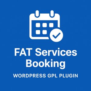 FAT Services Booking – WordPress GPL Plugin
