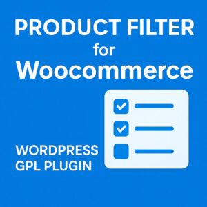 Product Filter for WooCommerce – WordPress GPL Plugin