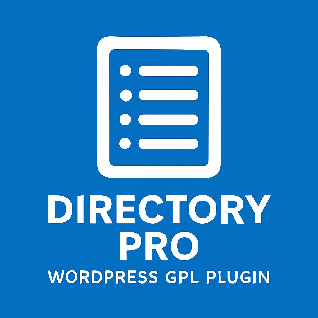 Directory Pro – WordPress GPL Plugin
