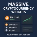 Massive Cryptocurrency Widgets – WordPress GPL Plugin