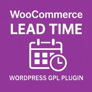 WooCommerce Lead Time – WordPress GPL Plugin