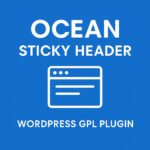 Ocean Sticky Header – WordPress GPL Plugin