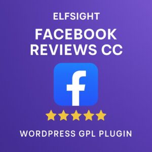 Elfsight Facebook Reviews CC – WordPress GPL Plugin