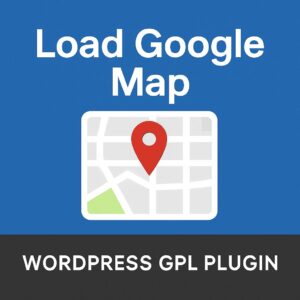 Load Google Map – WordPress GPL Plugin