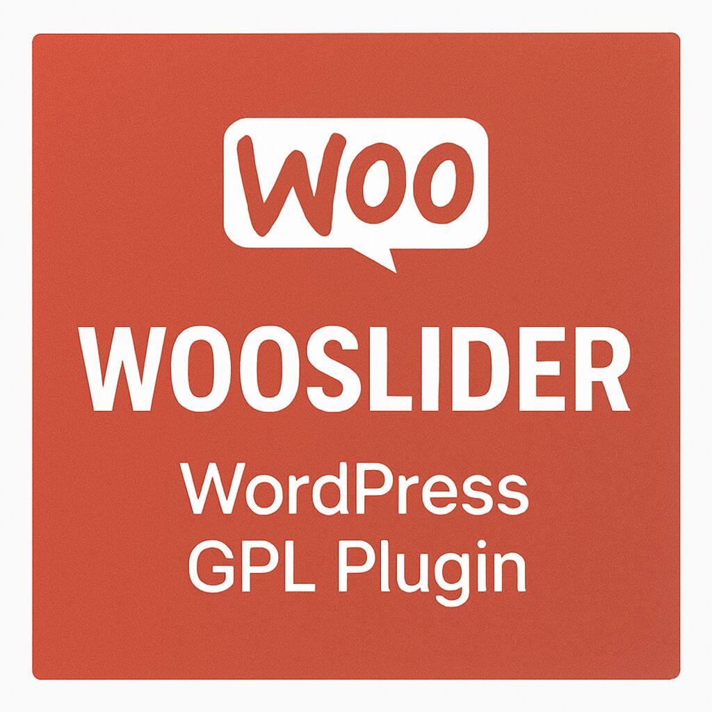 WooSlider – WordPress GPL Plugin