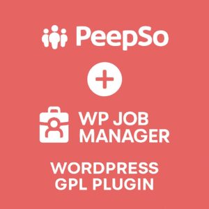 PeepSo x WP Job Manager integration – WordPress GPL Plugin