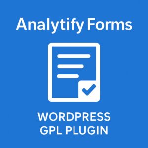 Analytify Forms – WordPress GPL Plugin