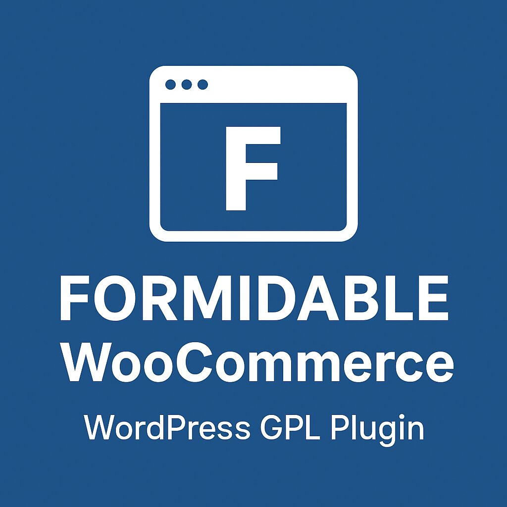 Formidable WooCommerce – WordPress GPL Plugin