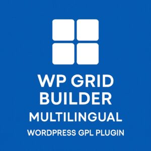 WP Grid Builder - Multilingual – WordPress GPL Plugin
