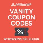 AffiliateWP - Vanity Coupon Codes – WordPress GPL Plugin
