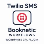 Twilio SMS action for Booknetic workflows – WordPress GPL Plugin